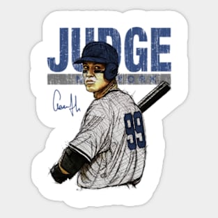 Aaron Judge New York Y Stare Sticker